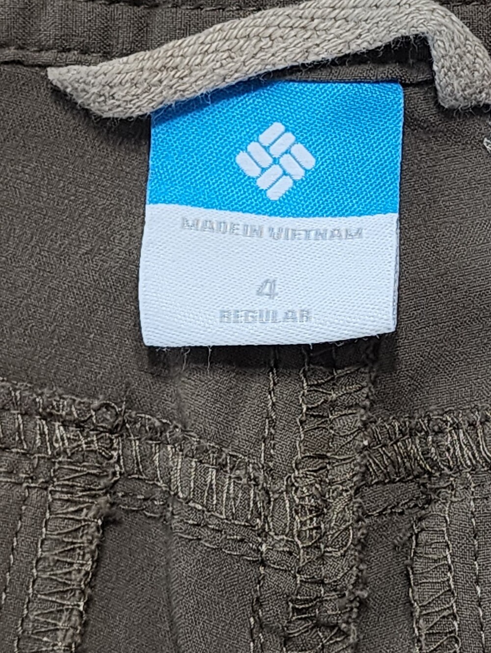 Columbia Omni Shield Hiking Cargo Pants Women’s 4 Brown Outdoor Trail - Picture 8 of 14